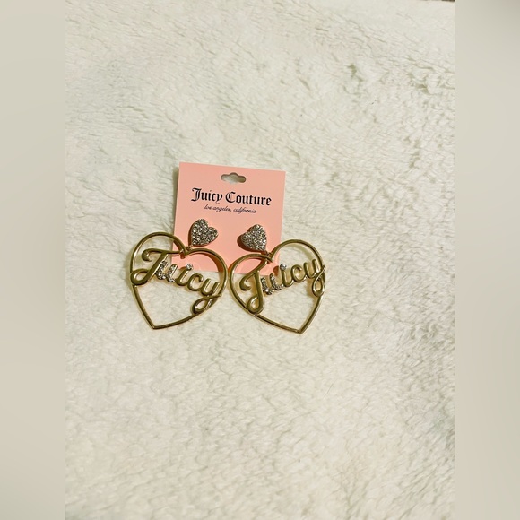 Juicy Couture Jewelry - Juicy Couture heart  Earrings